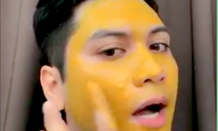 Video DIY Masker Kunyit  Raih Setengah Juta Tontonan