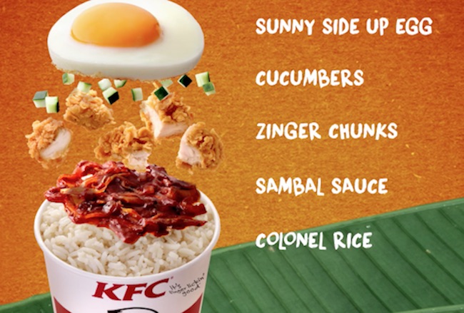 KFC Perkenalkan Sambal Rice Bowl
