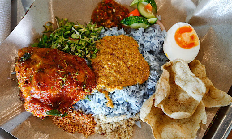 Bayar Nasi  Kerabu  Di Kelantan  Guna Bitcoin