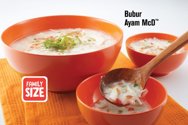 Ini Resepi Asal Bubur McD