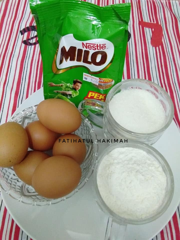 Resepi Apam Milo Viral, Hanya Guna 4 Bahan Sahaja