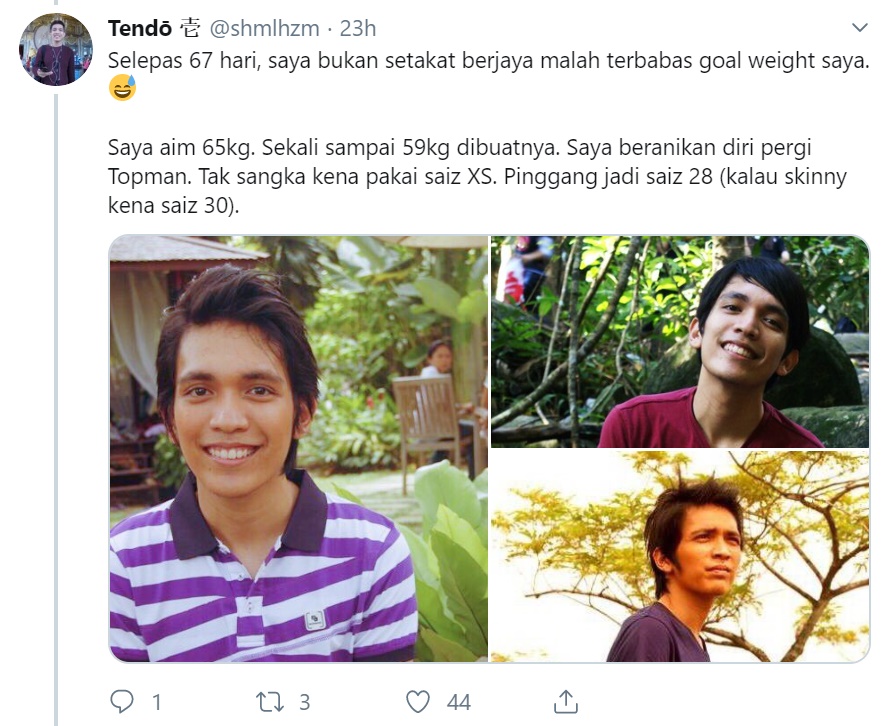 Makan &#8216;Fast Food&#8217; Pun Ada Peluang Untuk Kurus &#8211; Lelaki Ini Kongsi Turun 31kg Dalam Masa 67 Hari