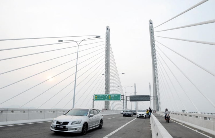 Kadar Tol Jambatan Kedua Pulau Pinang Turun Kepada RM7